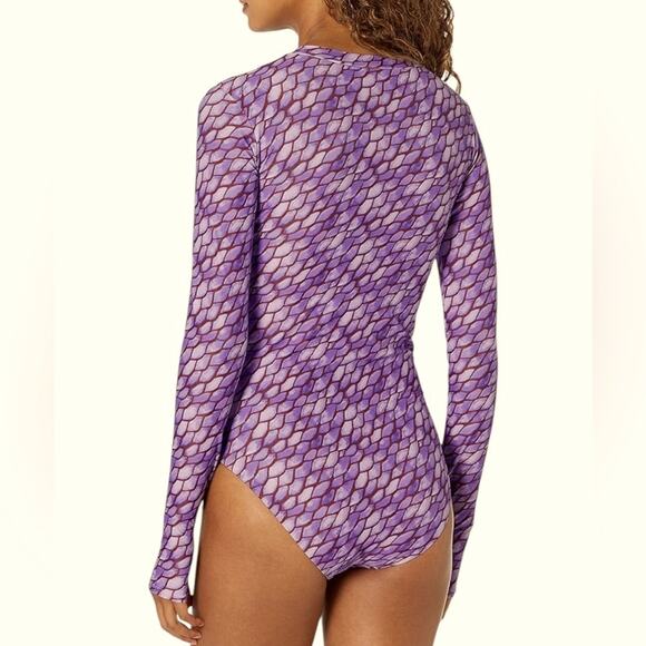 NWOT Mott 50 Lucia Second Skin Purple Swimsuit – Sz S - Picture 2 of 10